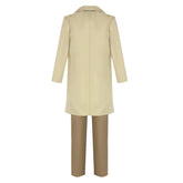 TV Good Omens Aziraphale Roleplau Brown Set Cosplay Costume Outfits Halloween Carnival Suit